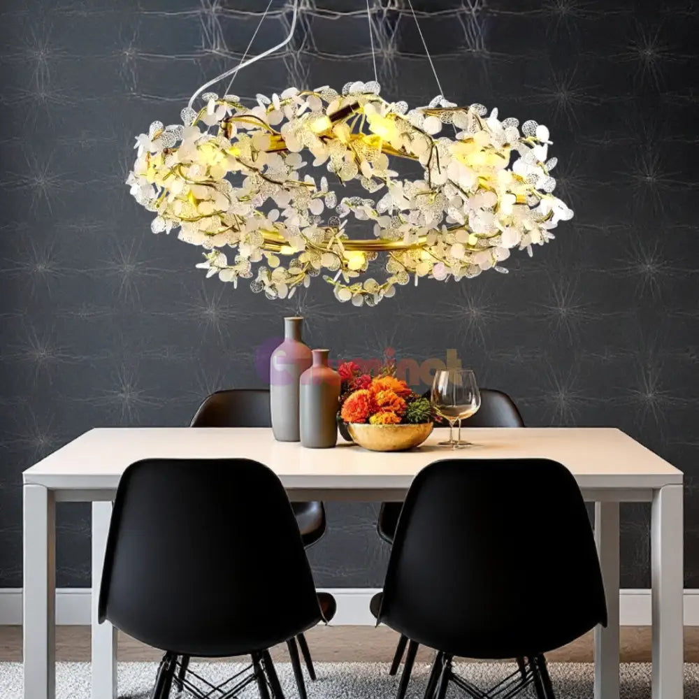 Candelabru Crystal Luxury Flowers powerleds.ro