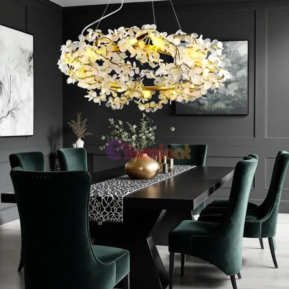 Candelabru Crystal Luxury Flowers powerleds.ro