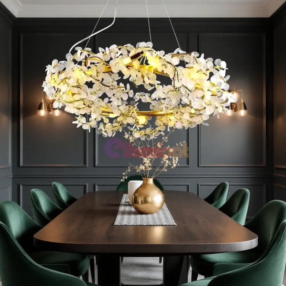 Candelabru Crystal Luxury Flowers powerleds.ro