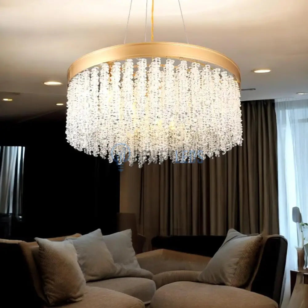 Candelabru Crystal PADOVA Golden powerleds.ro