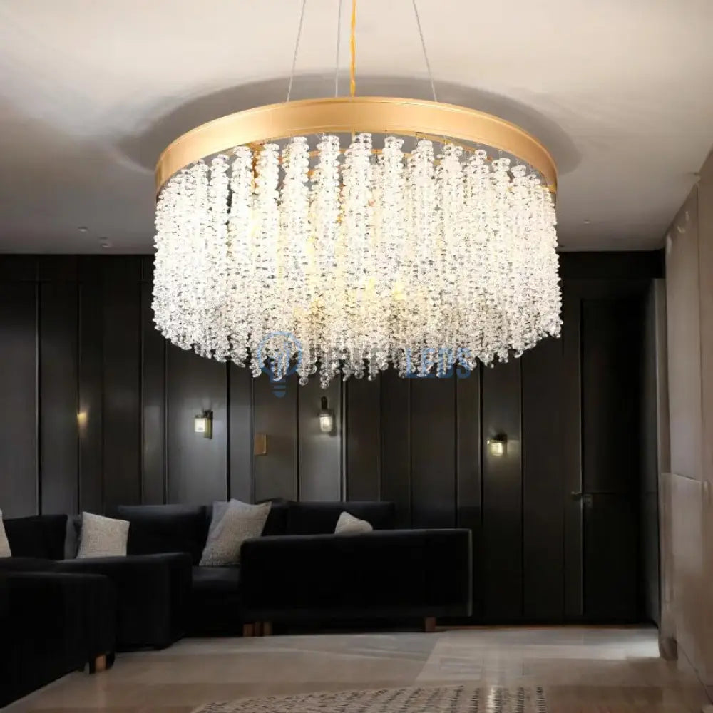 Candelabru Crystal PADOVA Golden powerleds.ro