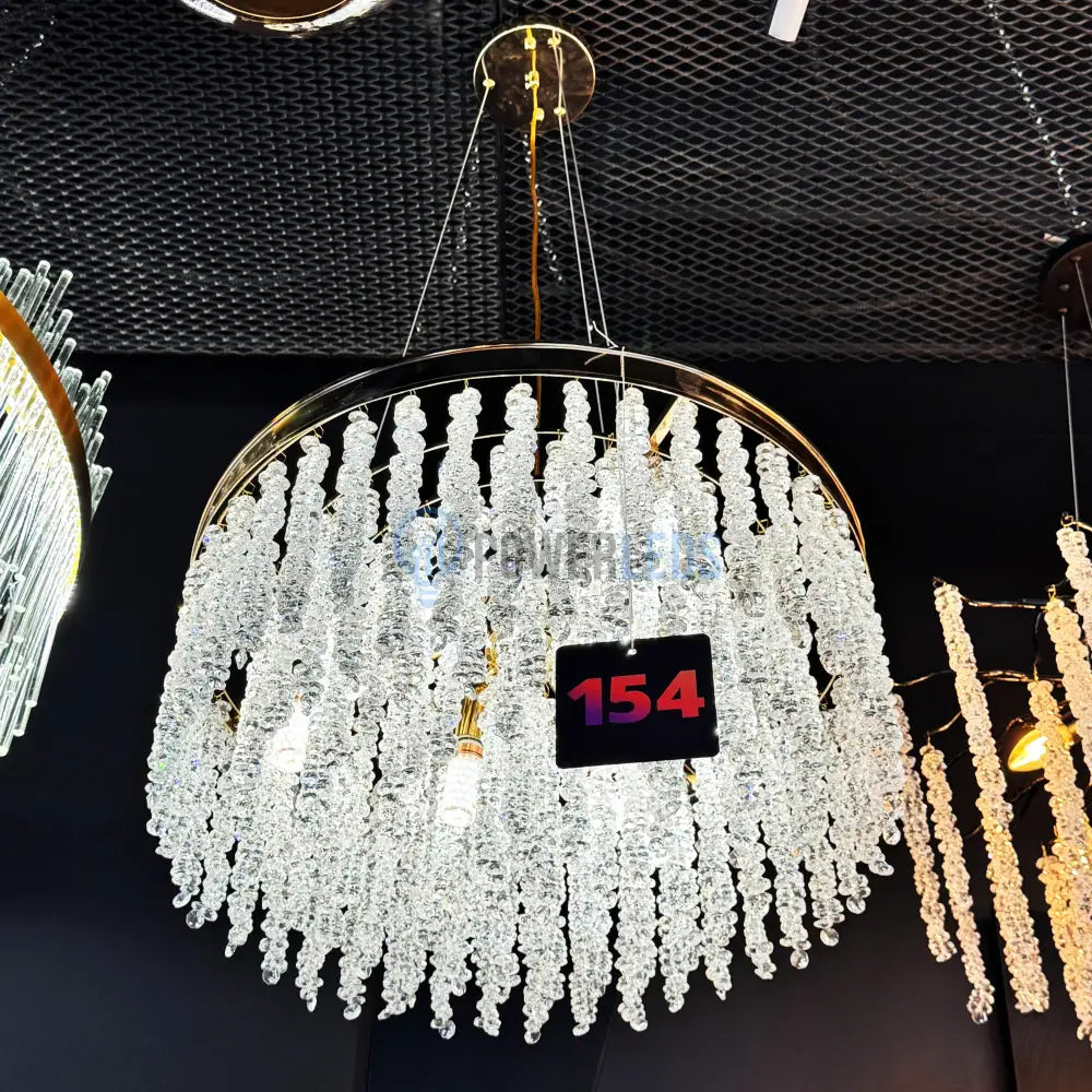 Candelabru Crystal PADOVA Golden powerleds.ro