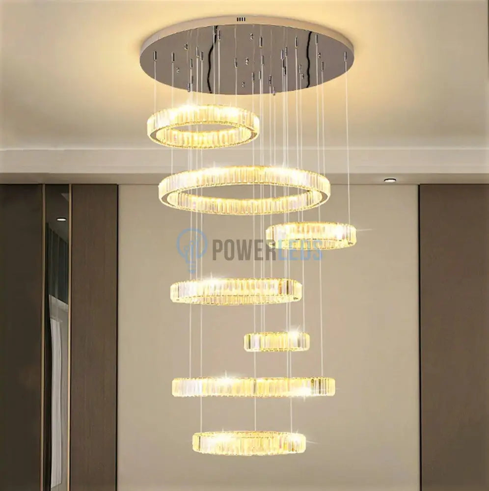 Candelabru Led 200W Cristal Royal Elegance Telecomanda Chandeliers Crystal