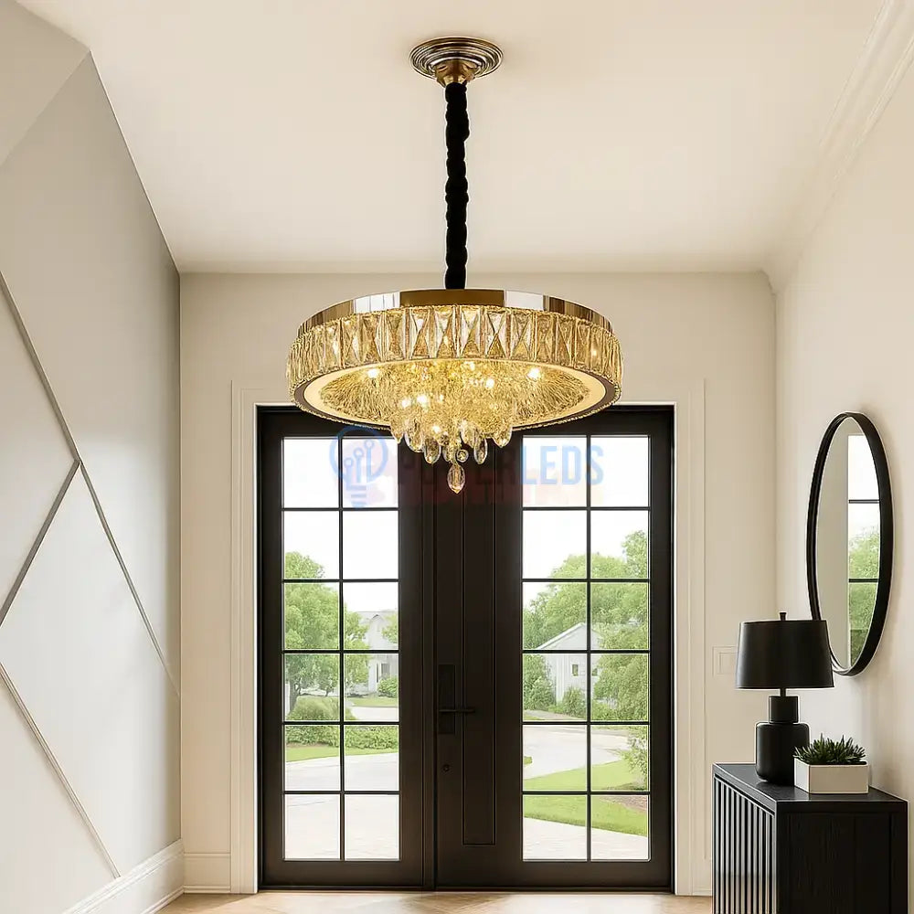 Candelabru LED Axon Cristal SIlver 112W ARGINTIE / CRISTAL Chandeliers Crystal