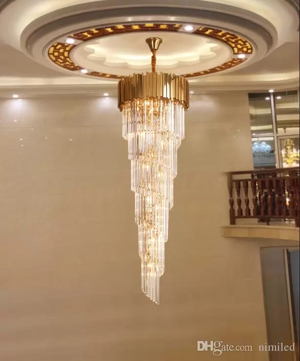 Candelabru Cristal GLORY GOLDEN LUXURY 160cm