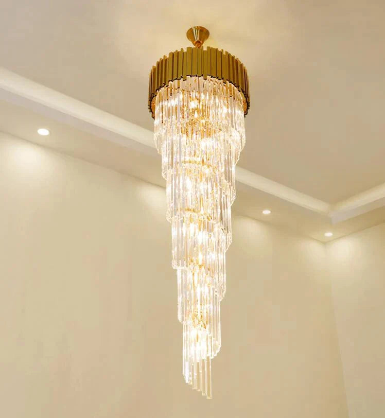 Candelabru Cristal GLORY GOLDEN LUXURY 160cm