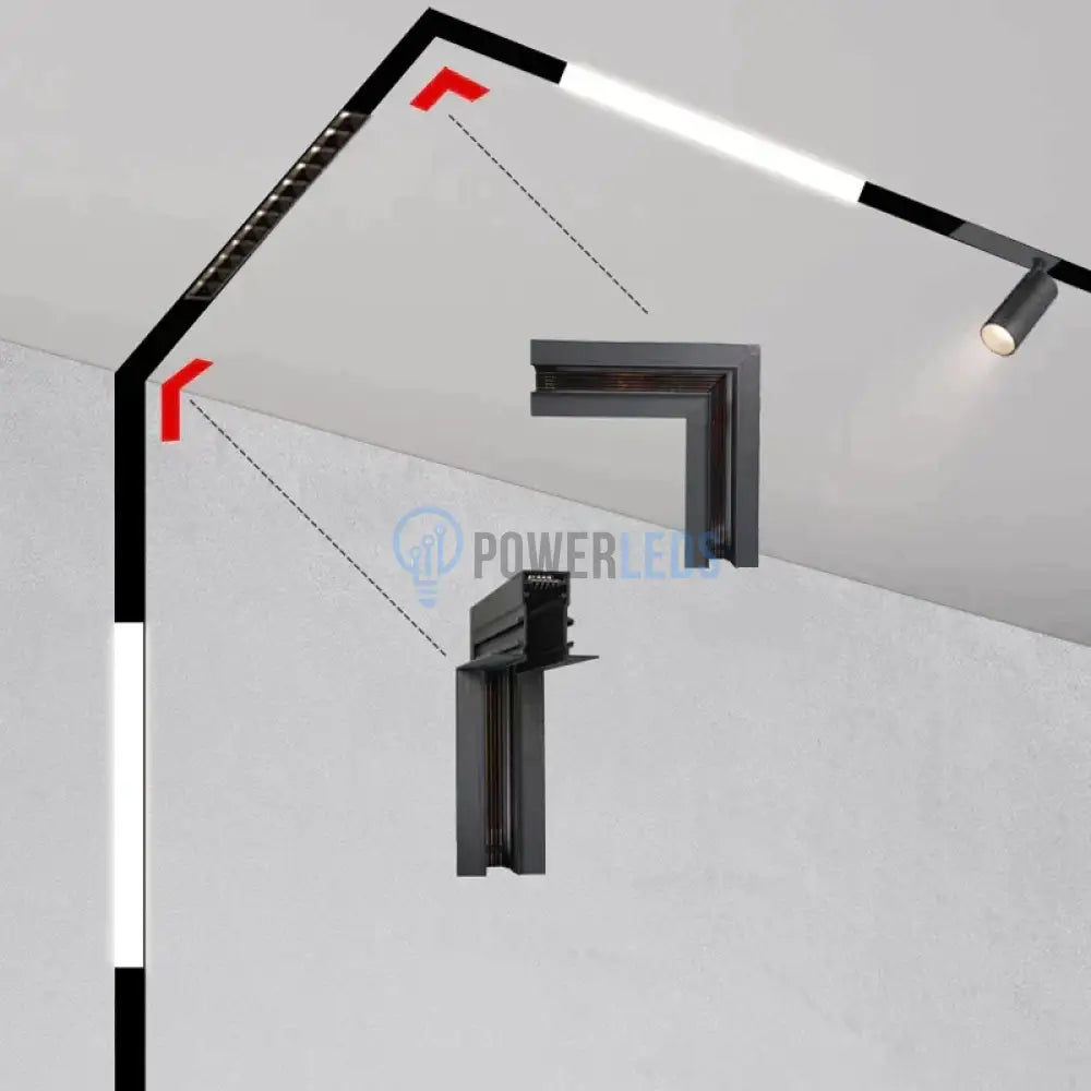 Conector Colt Perete Sina Incastrata Magnetica Connector