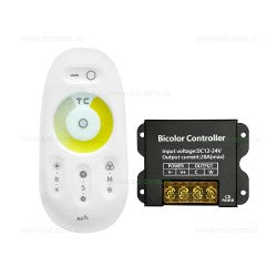 Controller Banda LED 20A, 12-24V, CCT, 3 Functii lumina, Telecomanda RF