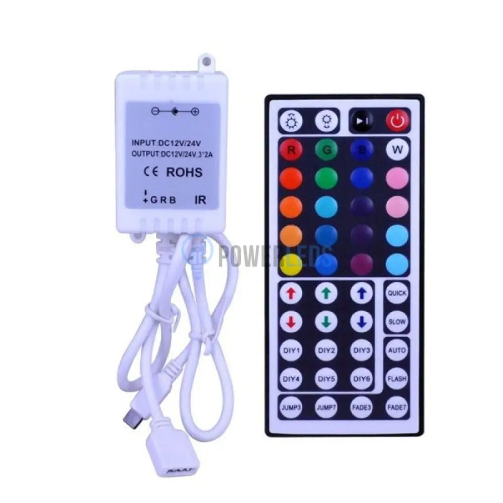 Controller Rgb 6A Telecomanda 44 Taste Ir Lighting