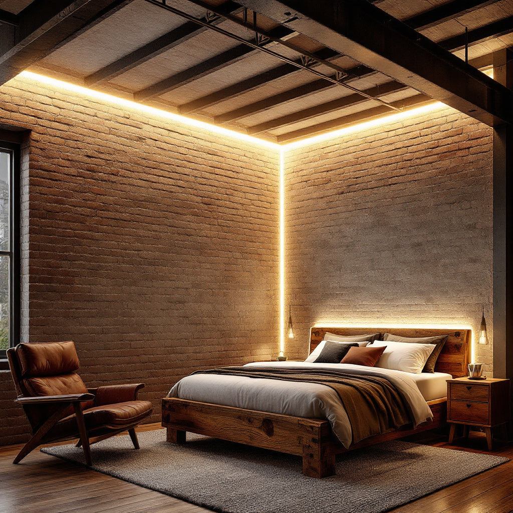 Profil Banda LED Incastrabil Sub Tencuiala de Colt 2M