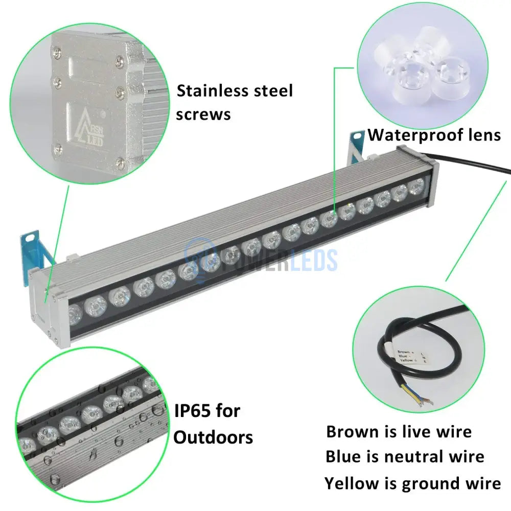 Corp Iluminat Led Arhitectural 18W 50Cm Ip65 Led Flood Light