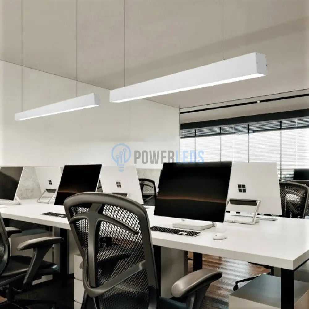 Corp Iluminat Led Liniar 54W 120Cm Suspendat/Aplicat Alb Liniar Light