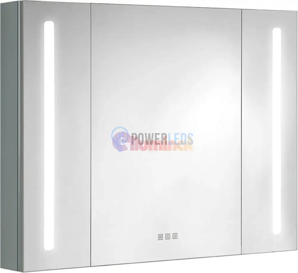 Dulap Baie Cu Oglinda LED Lyte Functii Multiple 80X70CM / GRI LED MIRROR
