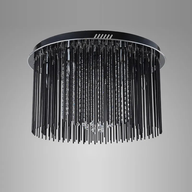 Candelabru Aplicat Cristal Luxury Black Beauty