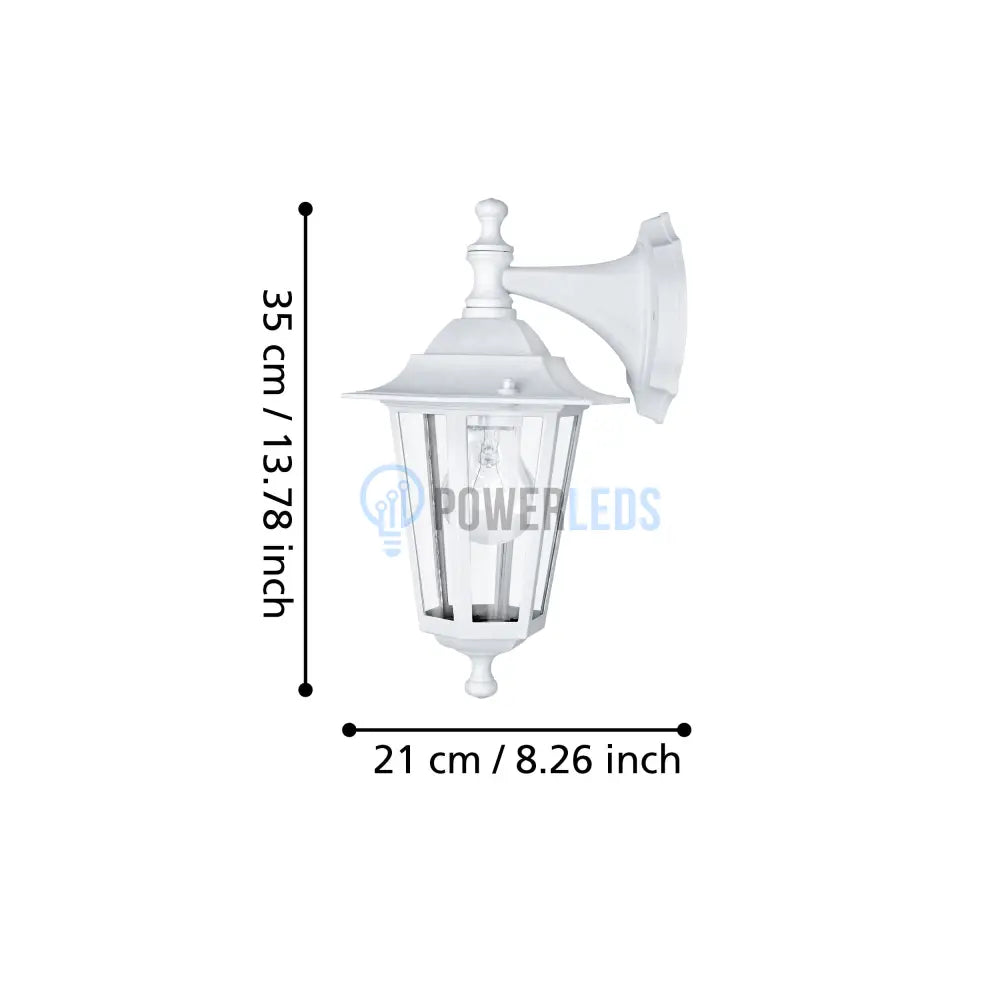 Felinar Alb LATERNA 5 Eglo Exterior powerleds.ro