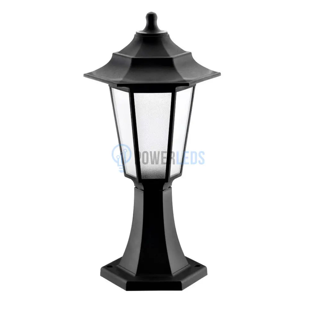 Felinar Cu Picior Negru Begonya-1 Exterior Lamp