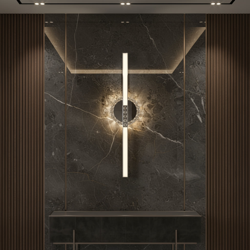 Aplica ROEN Silver 60CM Modern Style