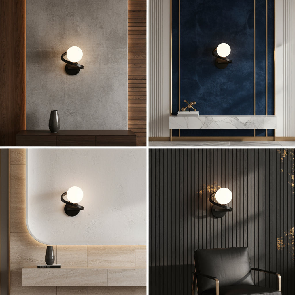 Aplica Abajur LINO 1xE27 Black