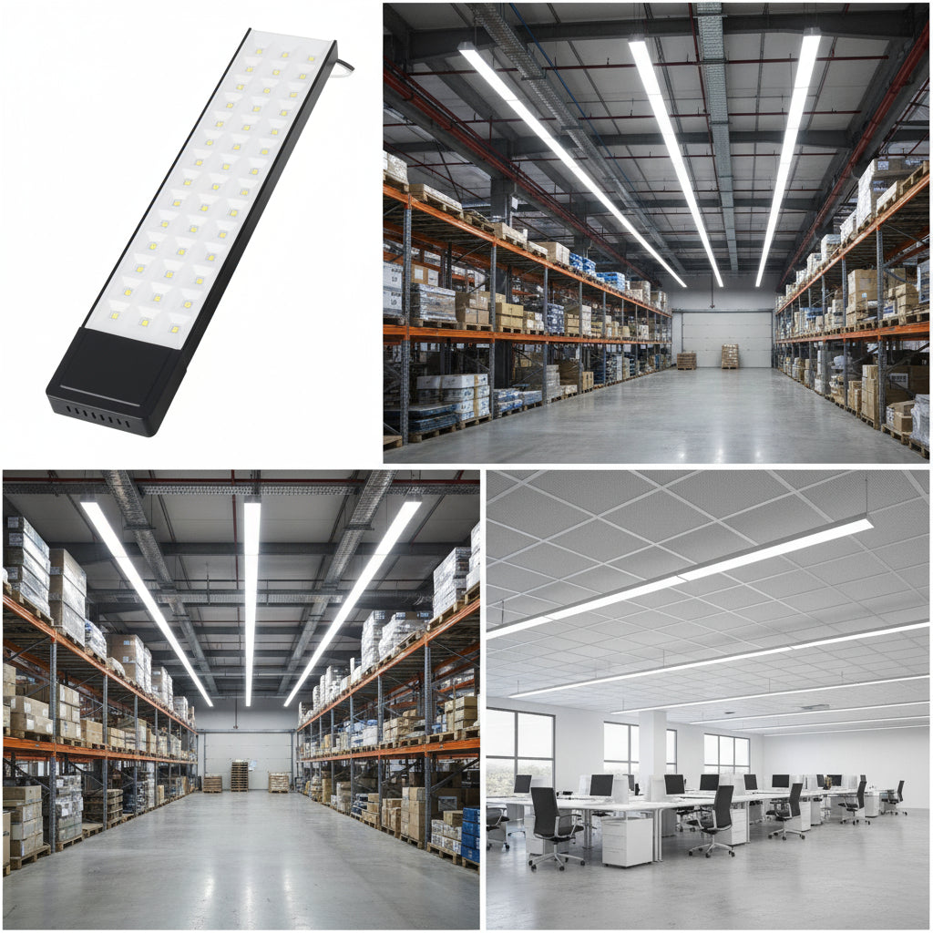 Corp Iluminat LED Liniar Negru 72W KENI 120cm