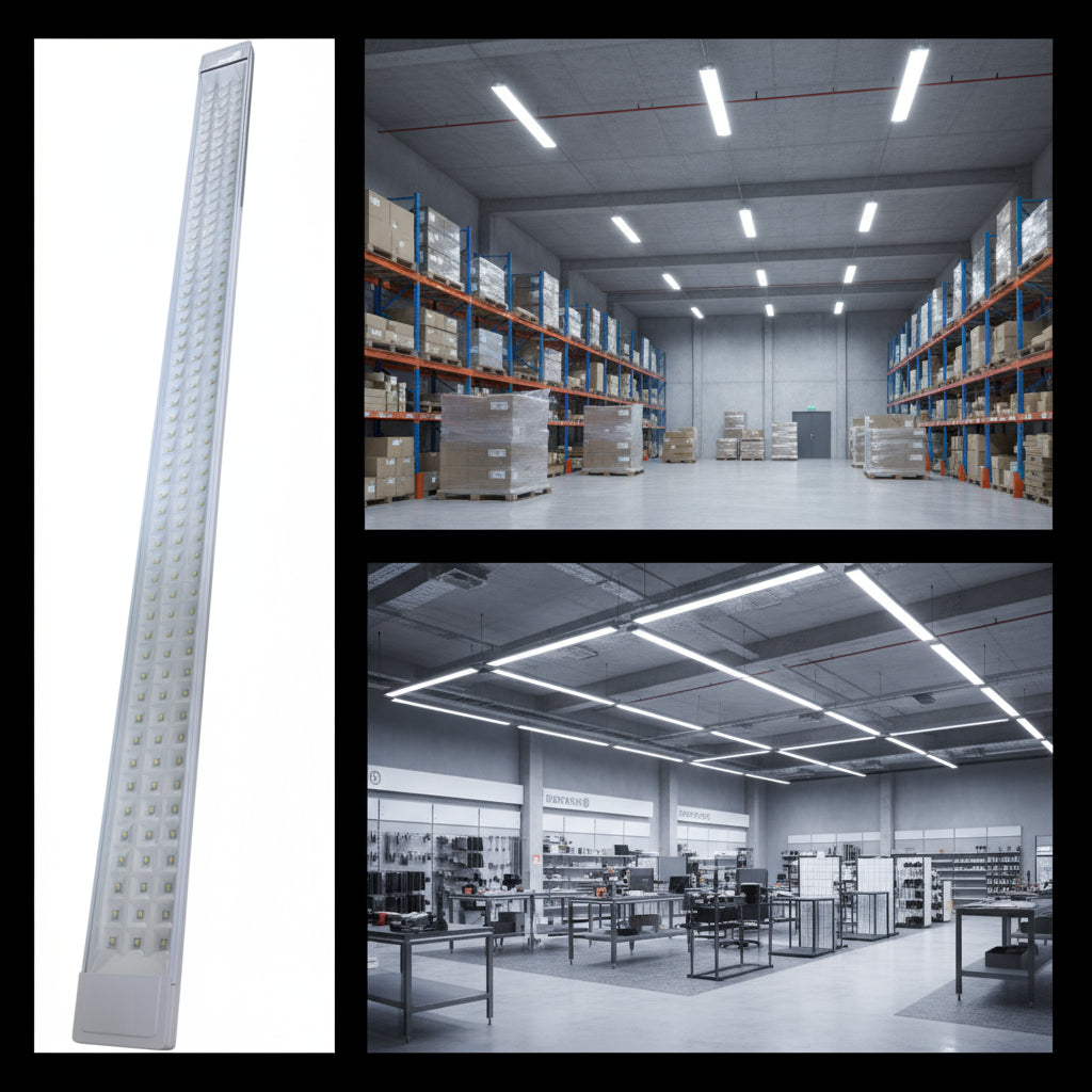 Corp Iluminat LED Liniar Alb KENI 120cm Echivalent 700W