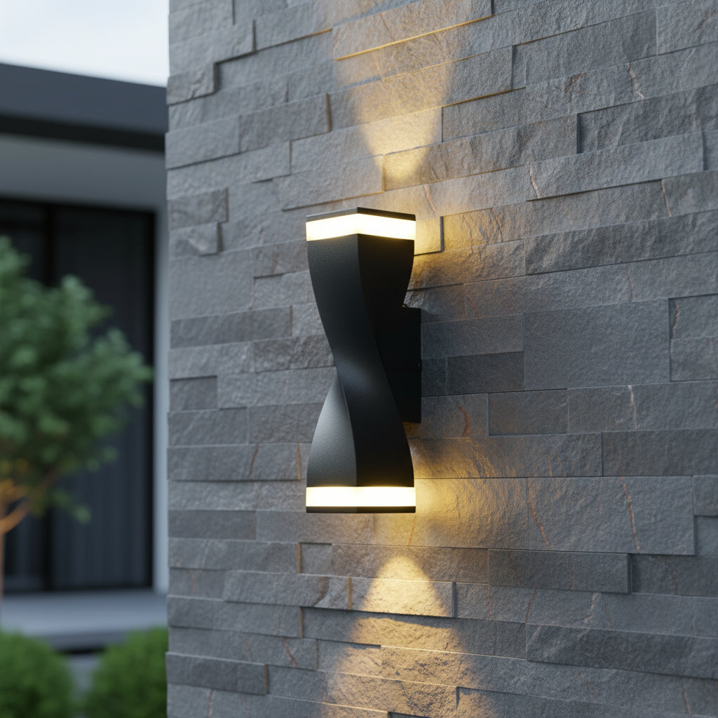 Aplica LED Exterior OREL Black IP65