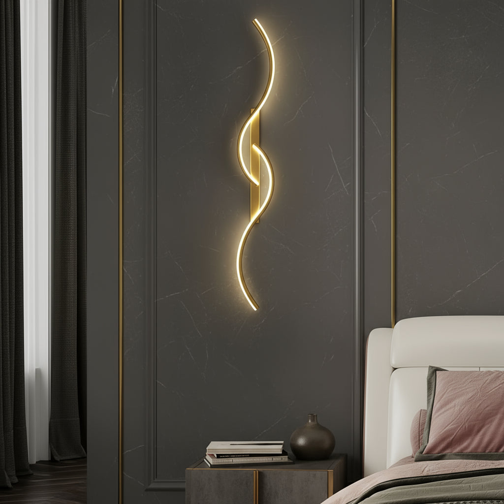 Aplica LED KARO Gold 32W 60cm