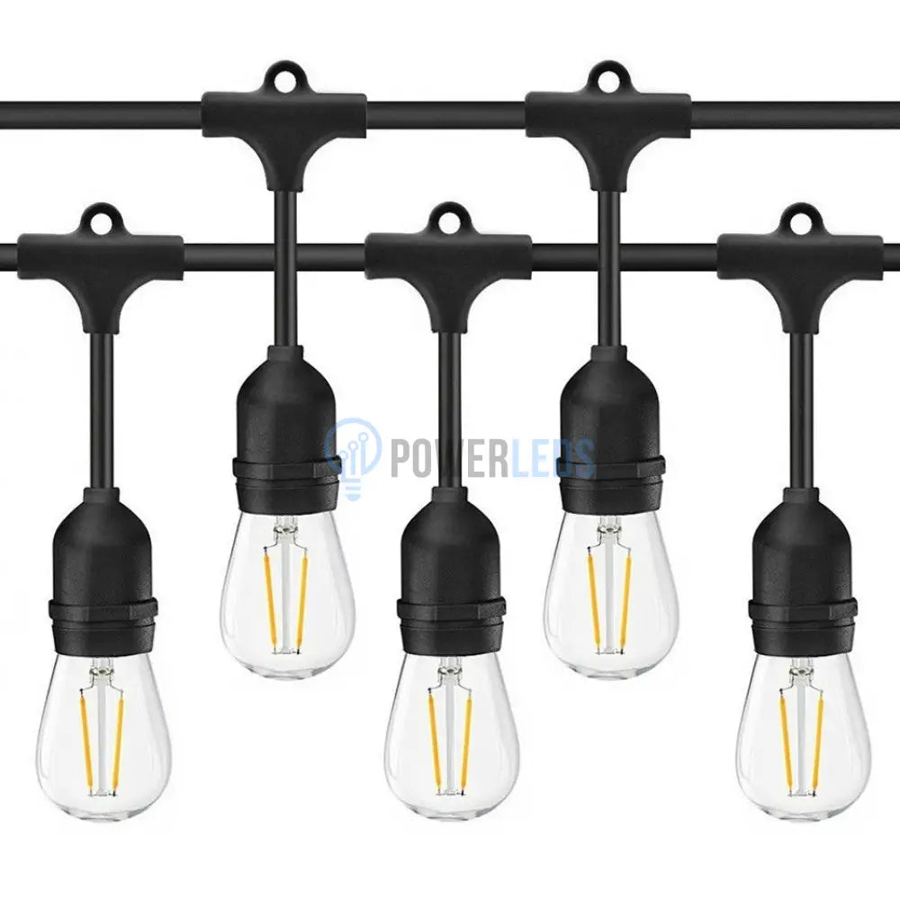 Ghirlanda Luminoasa Cu Pendule 15M / 15Xe27 Interconectabil Bulb Strip