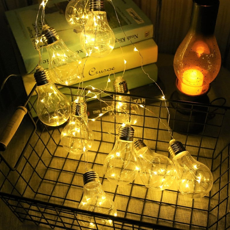 Ghirlanda Solara 10 becuri / 4m Exterior