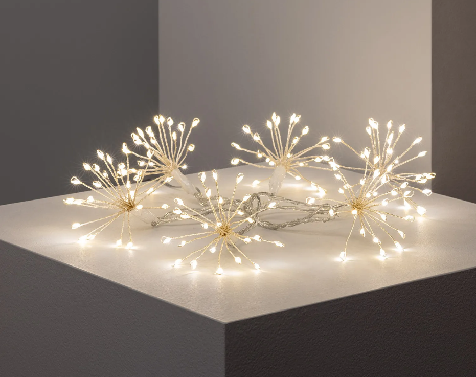 Ghirlanda Solara Sparkle TWIG 4M 600mAh