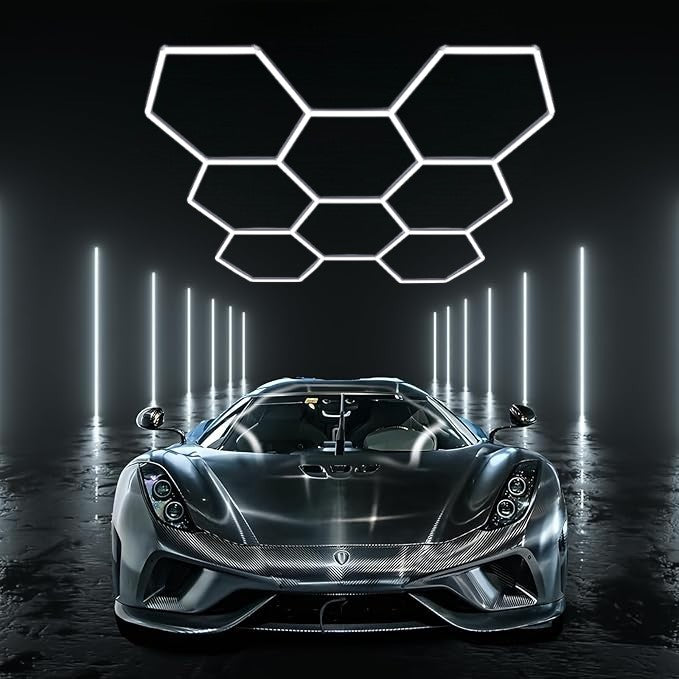 Plafoniera LED Tip Hexagon 236x246CM 350W Echivalent 3200W