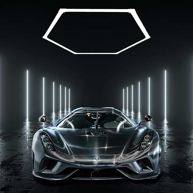 Plafoniera LED Tip Hexagon 83x98CM 60W Echivalent 500W