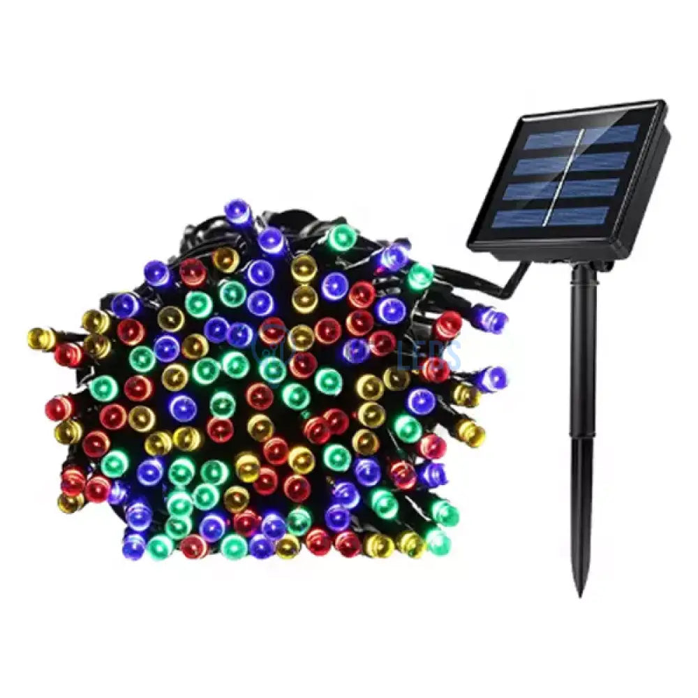 Instalatie Led Liniara Solara 100 Led-Uri 10M Solar Light Rope