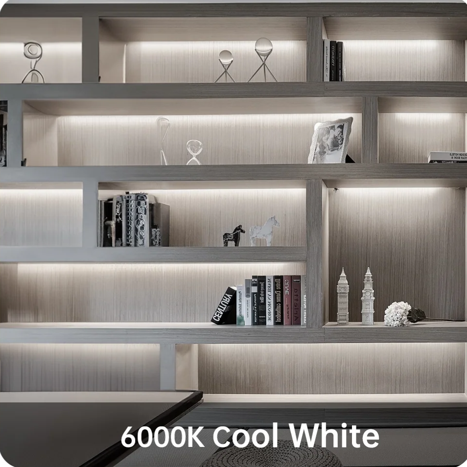 Banda LED 24V CCT COB 10 metri cu 3 Tipuri de Lumina