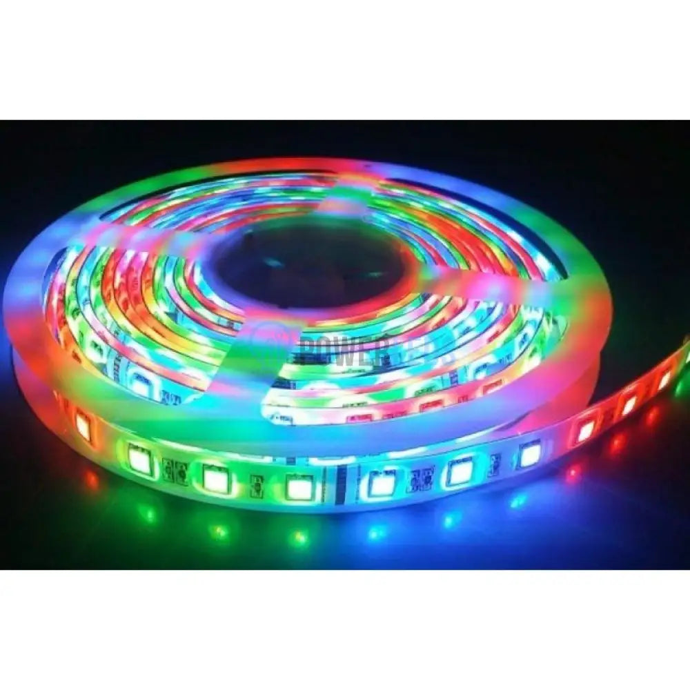 Kit Banda Led Rgb 12V Ip65 5 Metri Telecomanda 44 Taste
