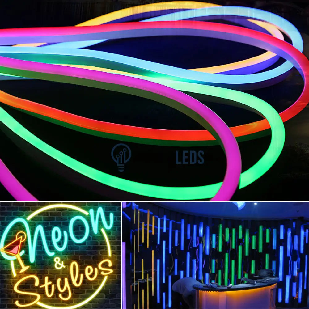 Kit Complet - Furtun Led Neon Flex Slim 220V Strips