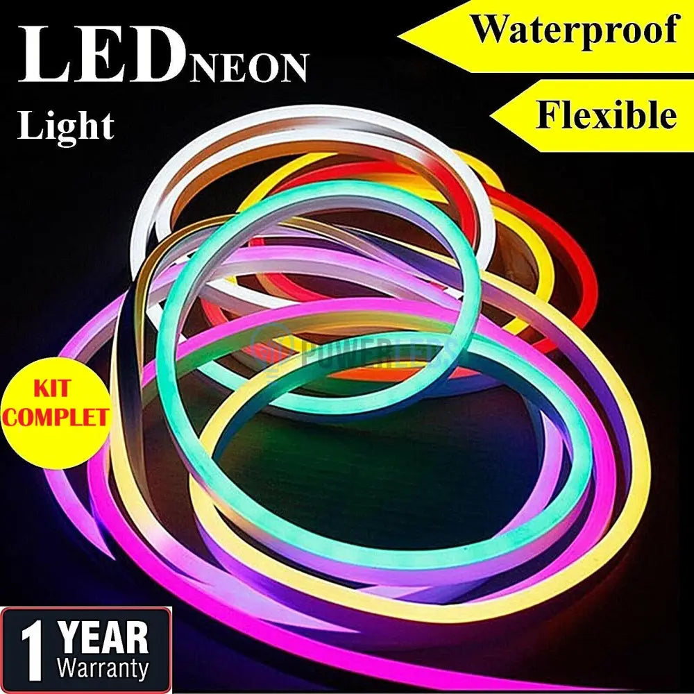 Kit Complet - Furtun Led Neon Flex Slim 220V Strips