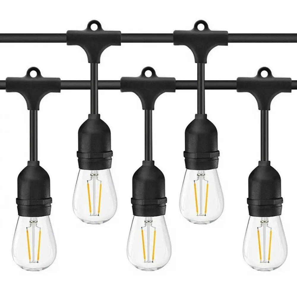 Kit Complet Ghirlanda Luminoasa 10M / 15Xe27 Interconectabil Becuri Incluse Home & Garden