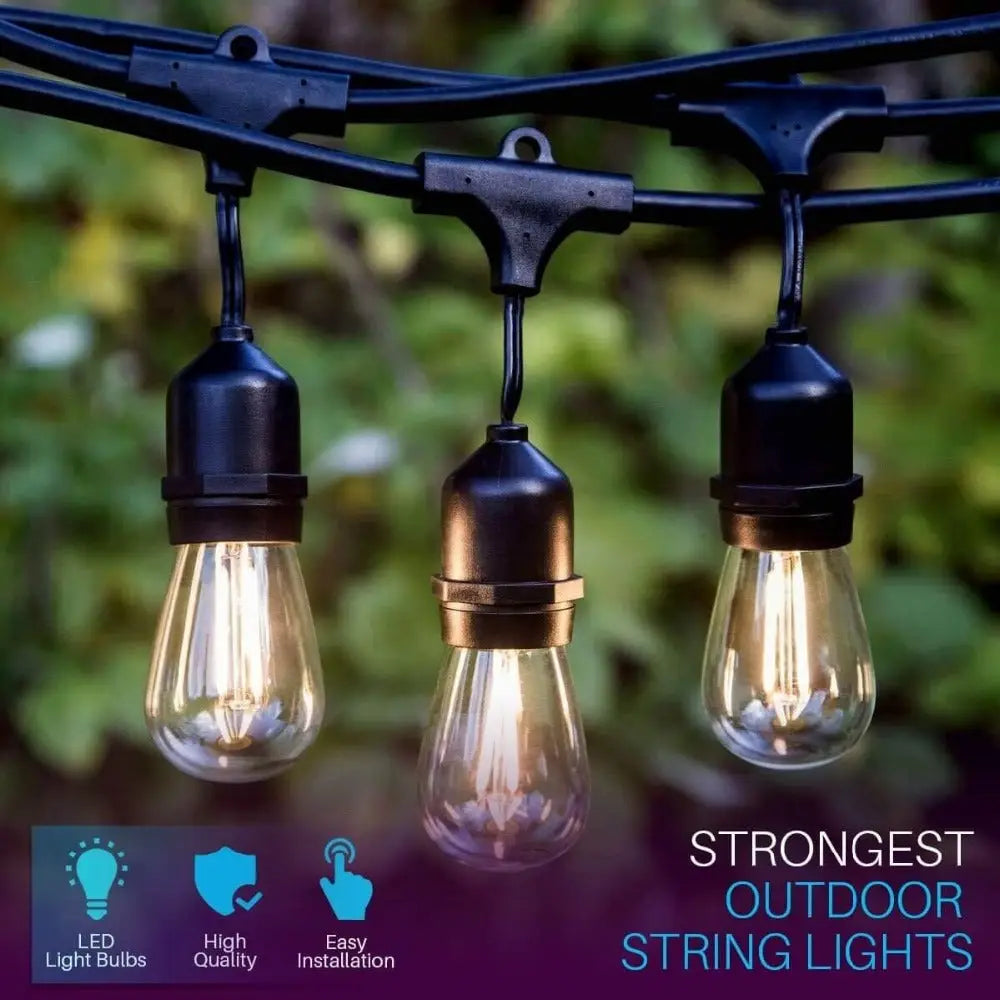 Kit Complet Ghirlanda Luminoasa 10M / 15Xe27 Interconectabil Becuri Incluse Home & Garden