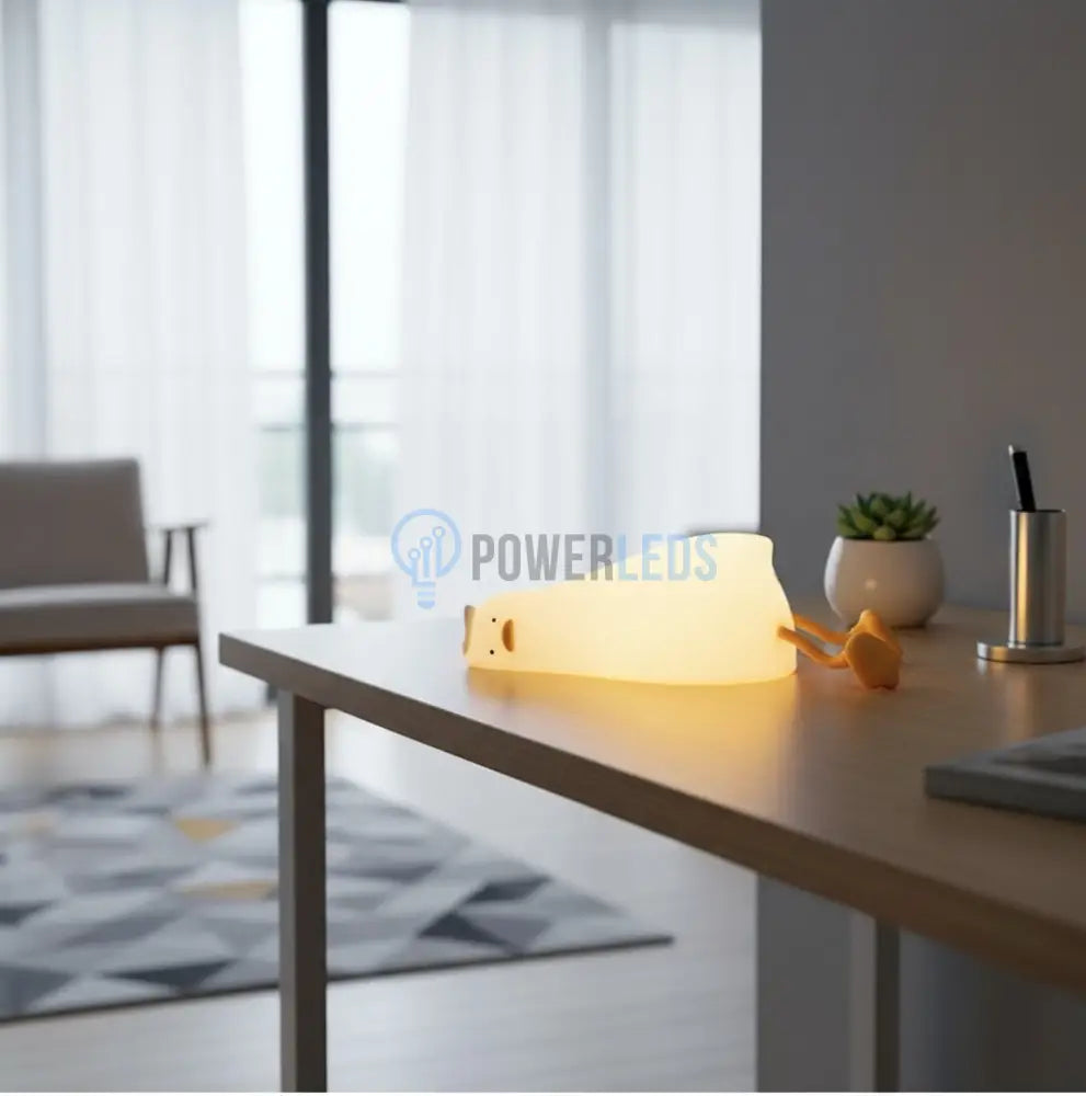 Lampa de Veghe LAZY CHICKEN Portabila LED RGB