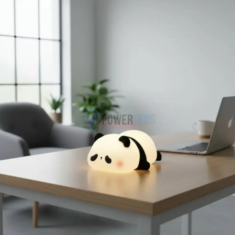 Lampa de Veghe LAZY PANDA Portabila LED RGB