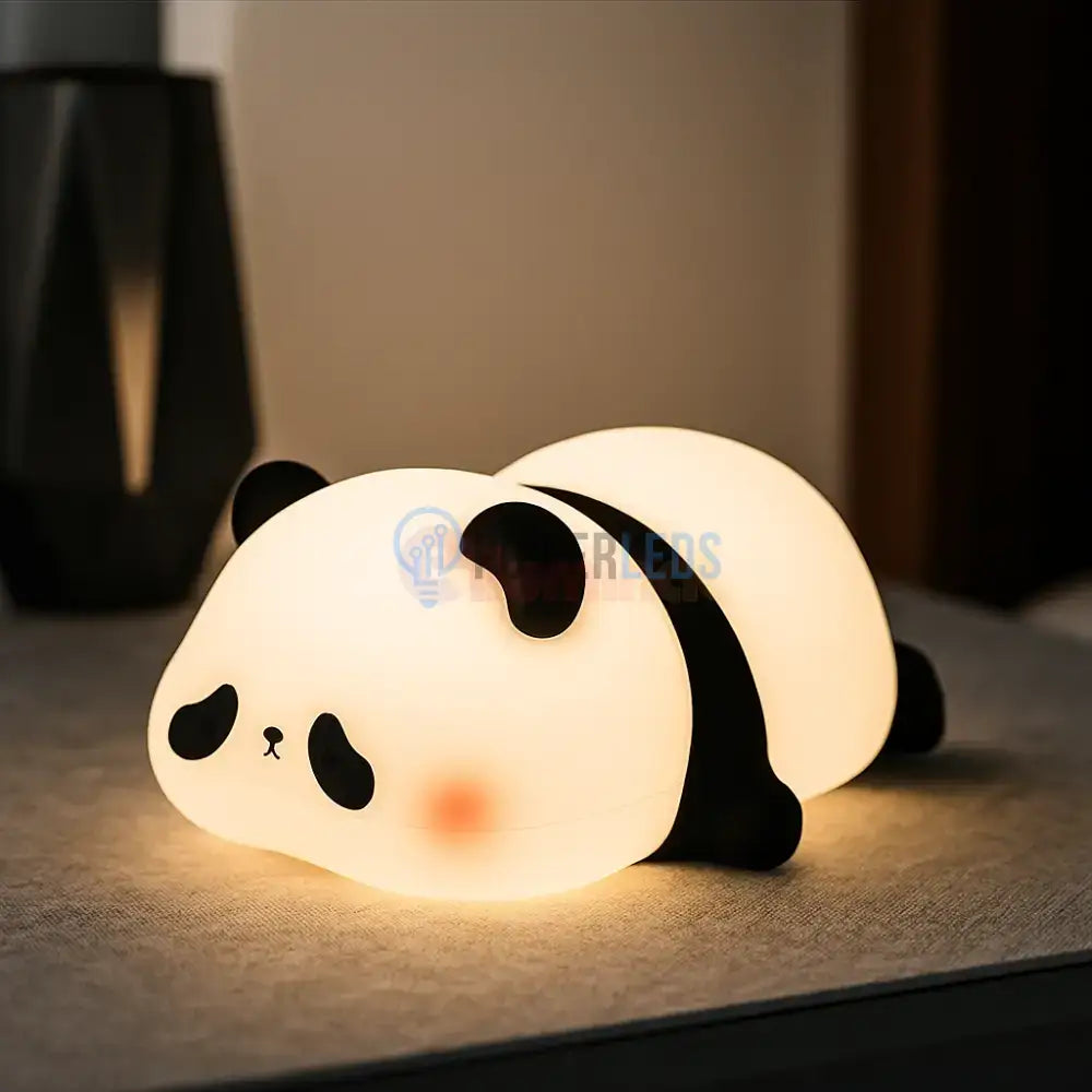 Lampa de Veghe LAZY PANDA Portabila LED RGB