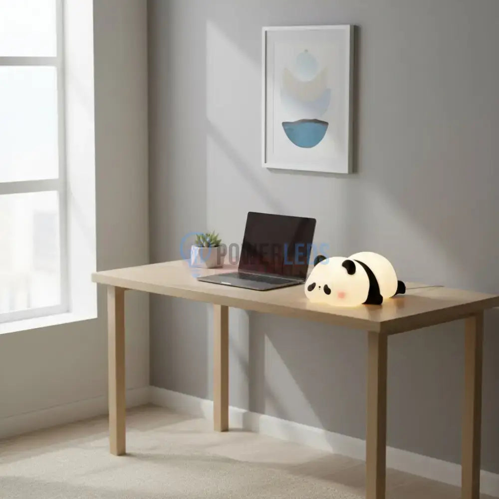 Lampa de Veghe LAZY PANDA Portabila LED RGB