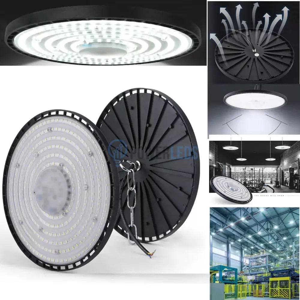 Lampa Led 100W Iluminat Industrial Ufo Slim Hi Bay