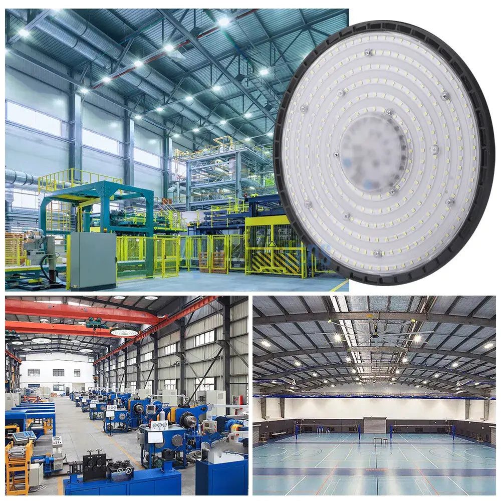 Lampa Led 100W Iluminat Industrial Ufo Slim Hi Bay