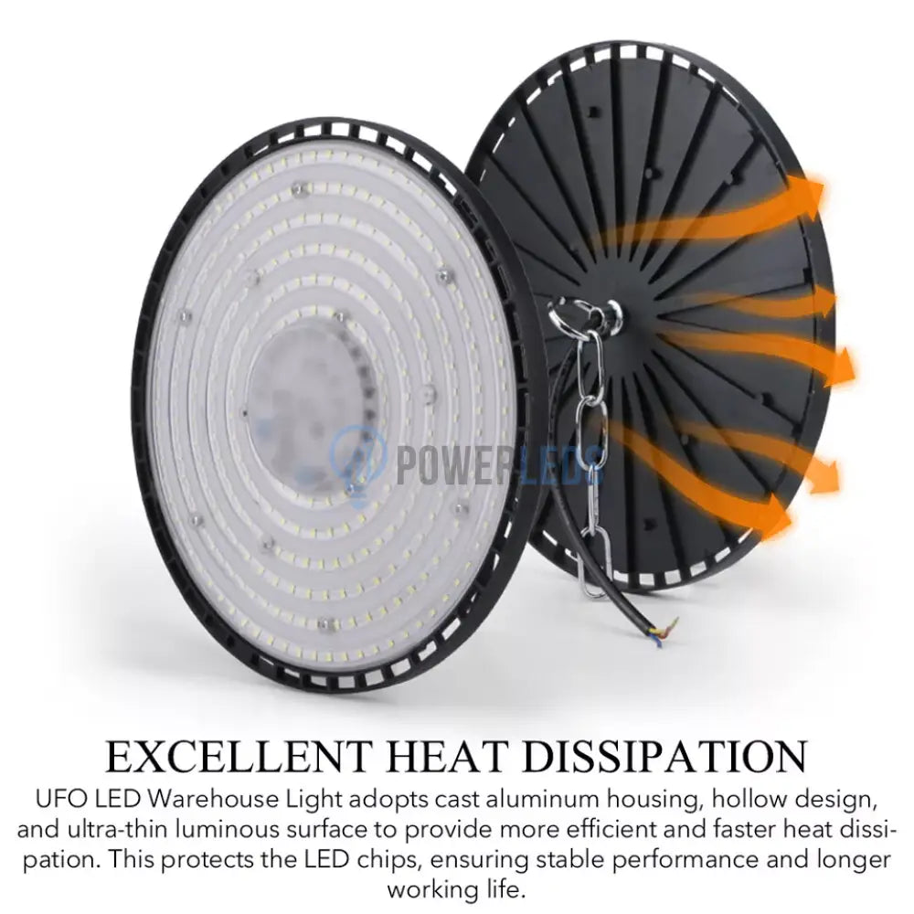 Lampa Led 200W Iluminat Industrial Ufo Slim Hi Bay