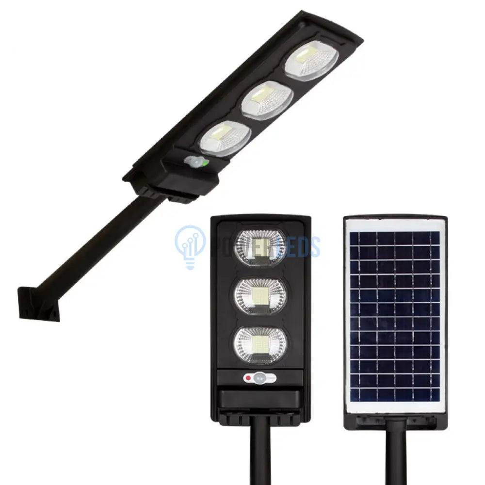 Lampa Led 300W Solara Senzor Miscare Cu Brat Inclus - S02D Solar Street Light