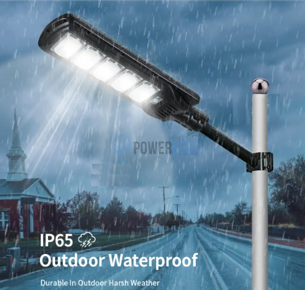 Lampa Led 300W Solara Slim Senzor Miscare + Telecomanda Solar Lamp
