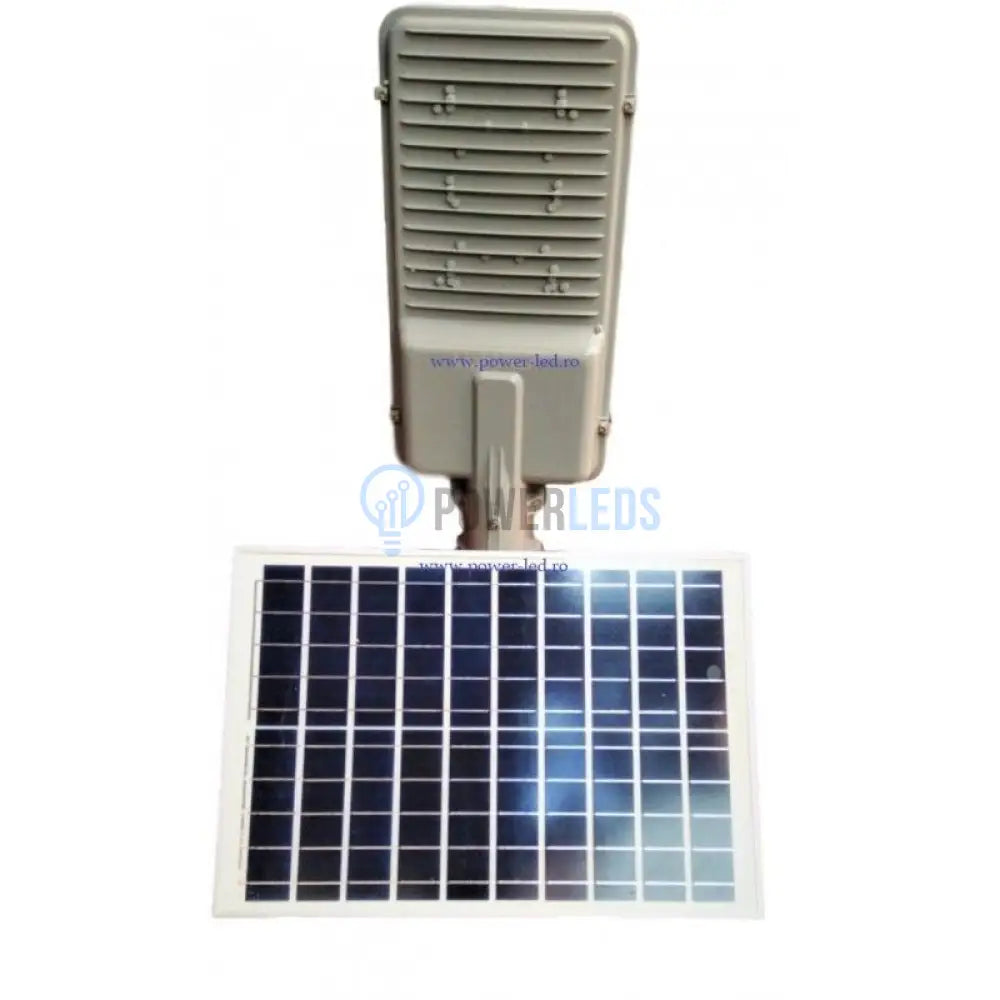 Lampa Led 60W Iluminat Stradal Solara Cu Brat Inclus Telecomanda Solar Street Light