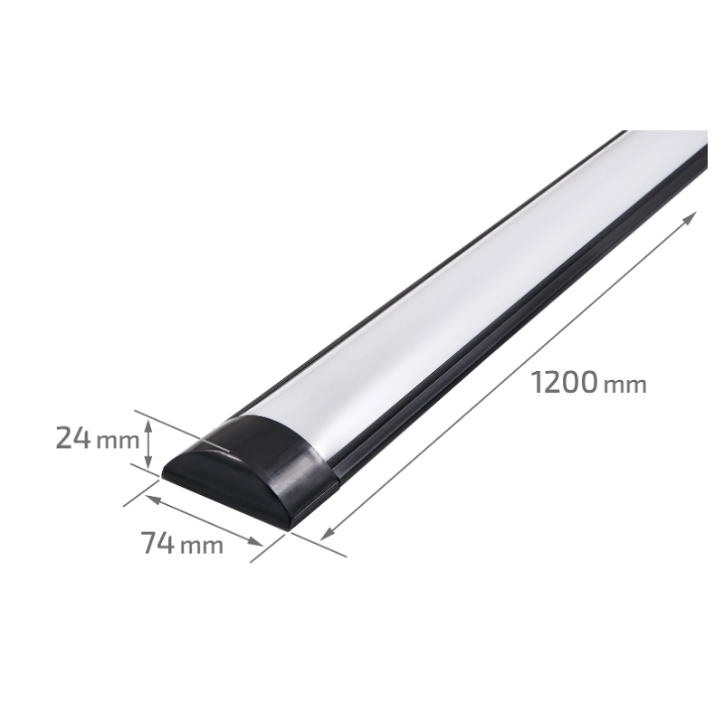 Corp Iluminat LED 36W Fida BLACK 120cm IP21