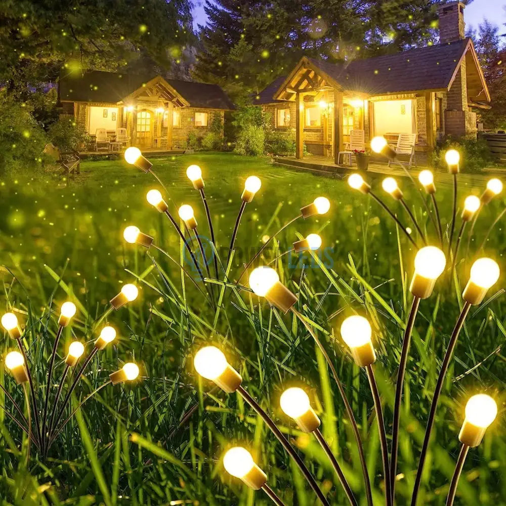 Lampa Led Solara Fireflys - Set 2 Buc Landscape Pathway Lighting